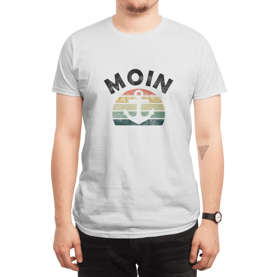 Anker Moin North Germany North Vintage Spor T-Shirt