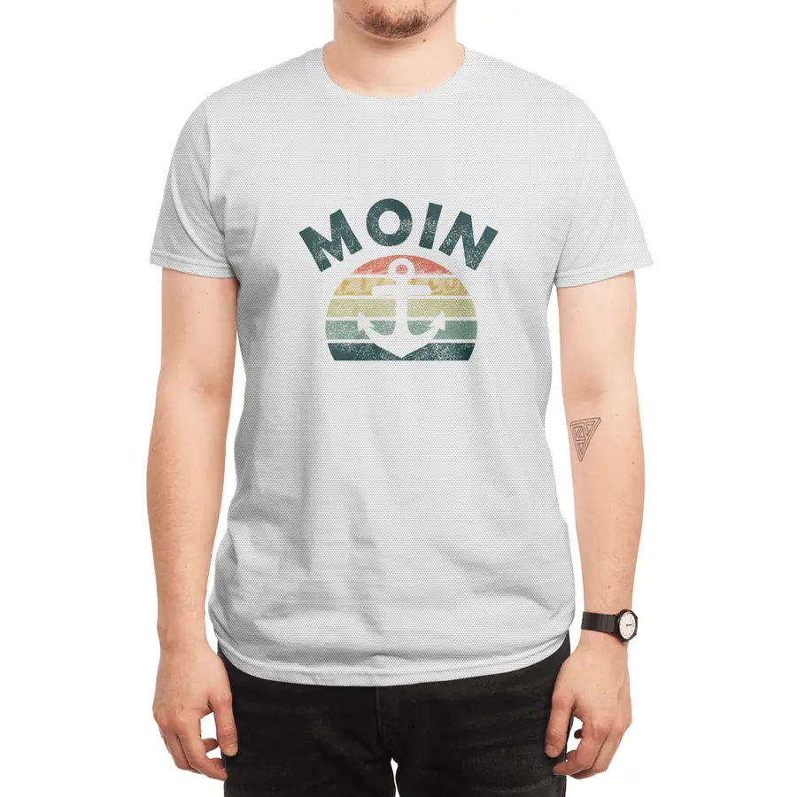 Anker Moin North Germany North Vintage Spor T-Shirt