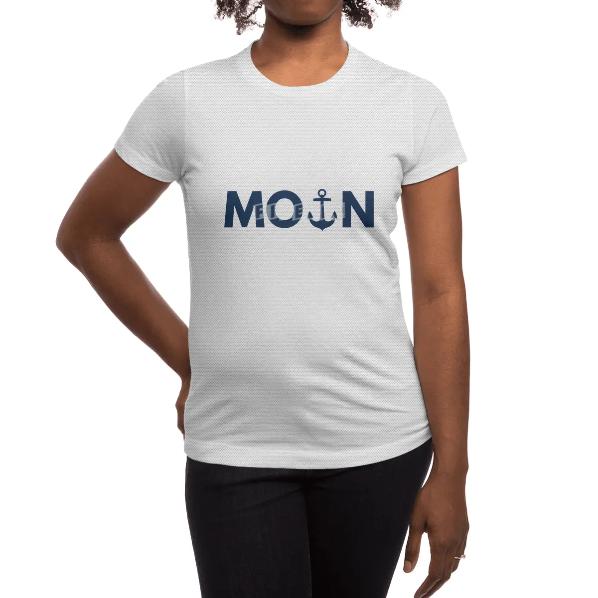 Anker Moin Northern Germany North Northern Lights Spor T-Shirt