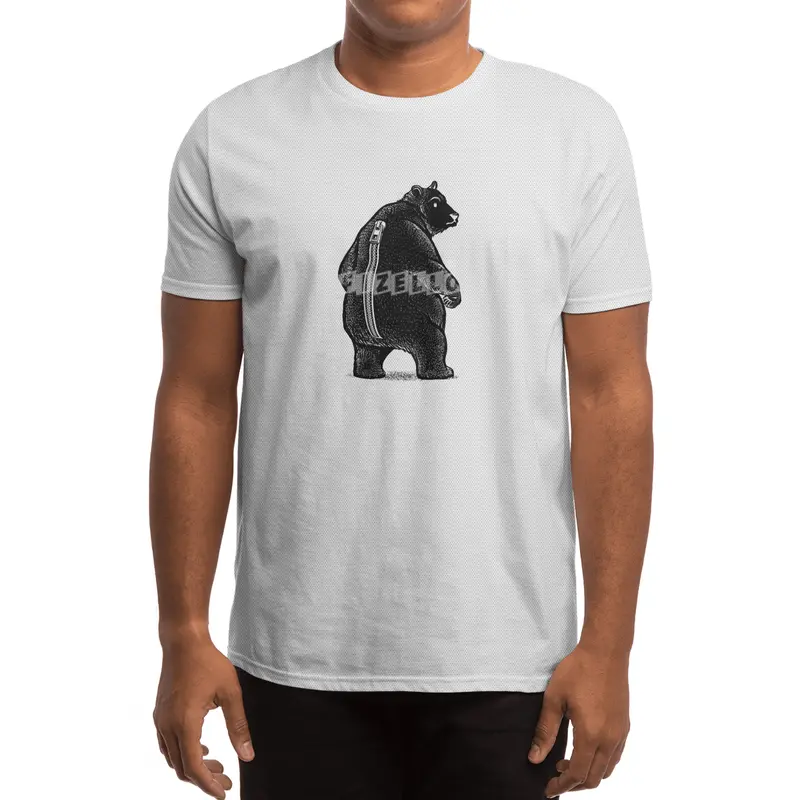 Zipper Bear Disguise Spor T-Shirt