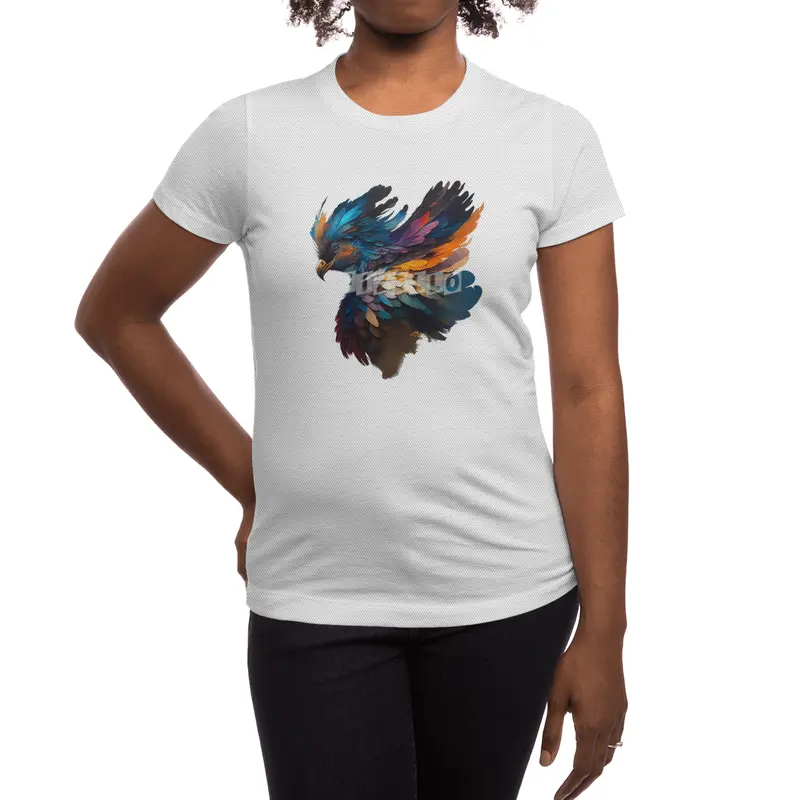 colorful bird Spor T-Shirt