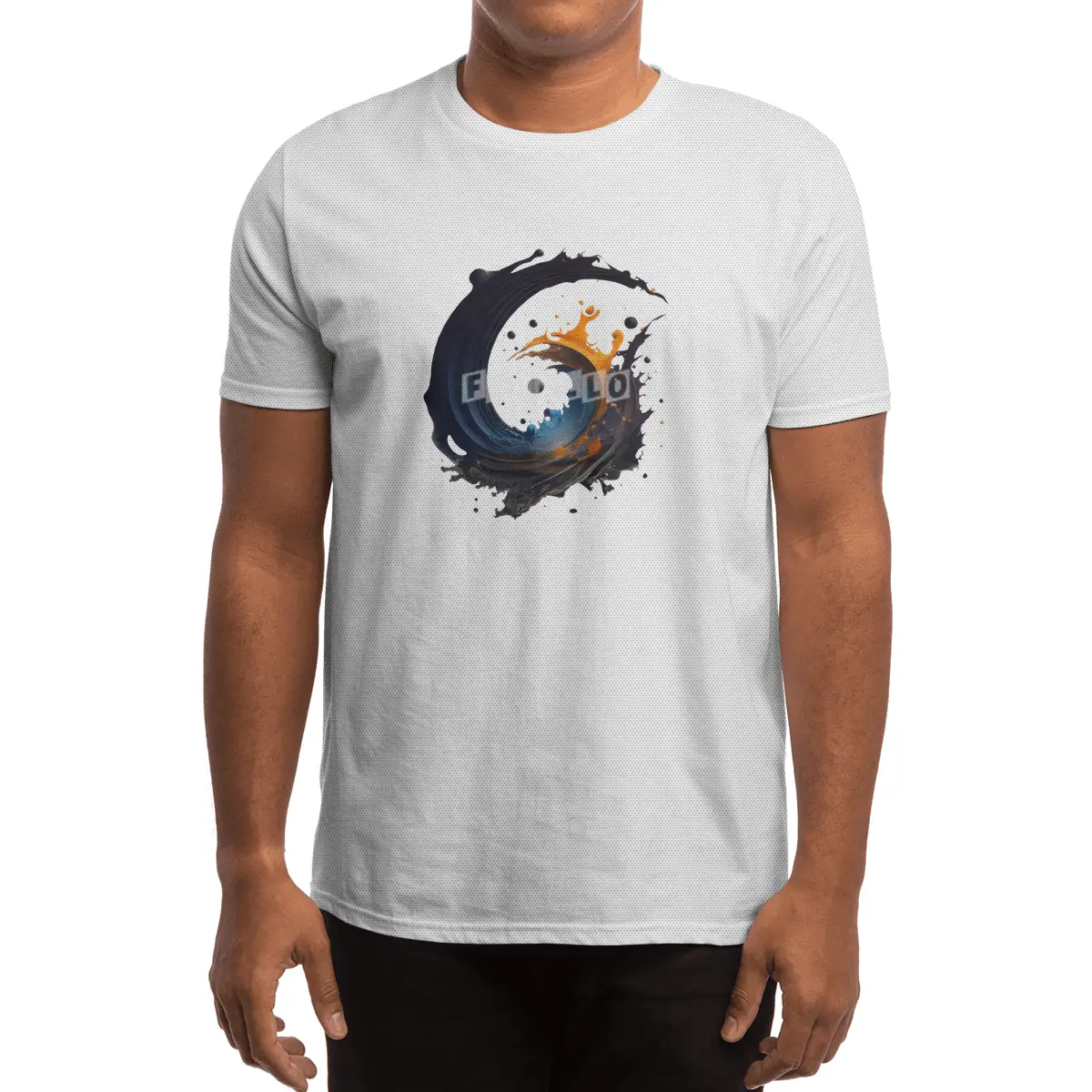 ink splash Spor T-Shirt