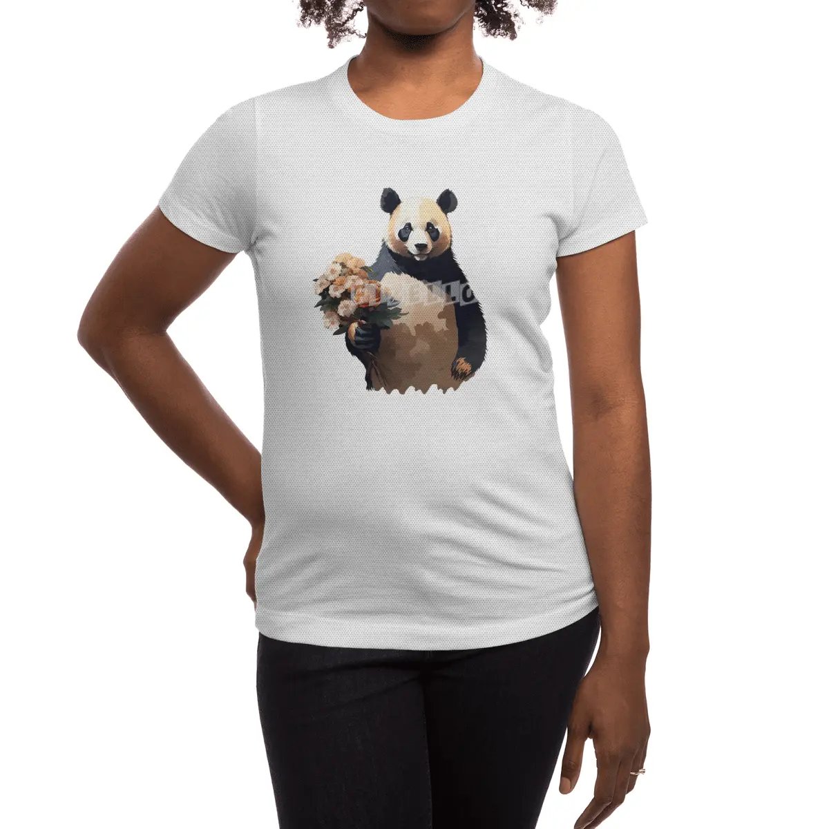 panda loves you Spor T-Shirt