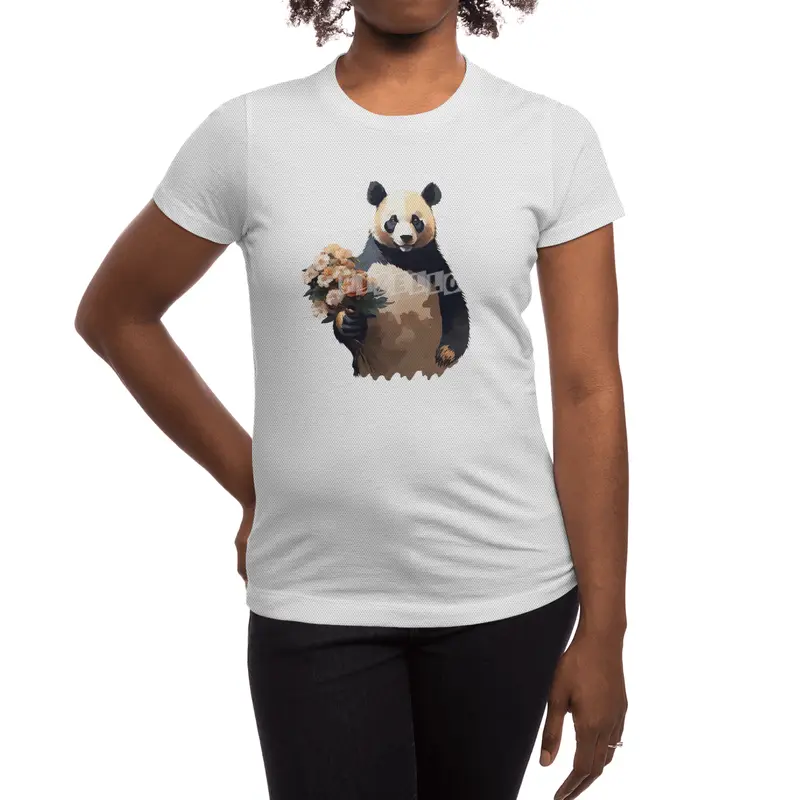 panda loves you Spor T-Shirt