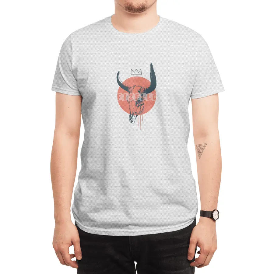 Bull Skull Spor T-Shirt