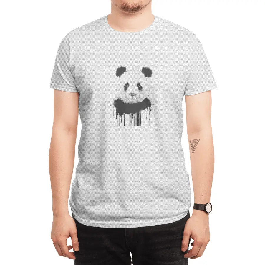 Graffiti panda Spor T-Shirt