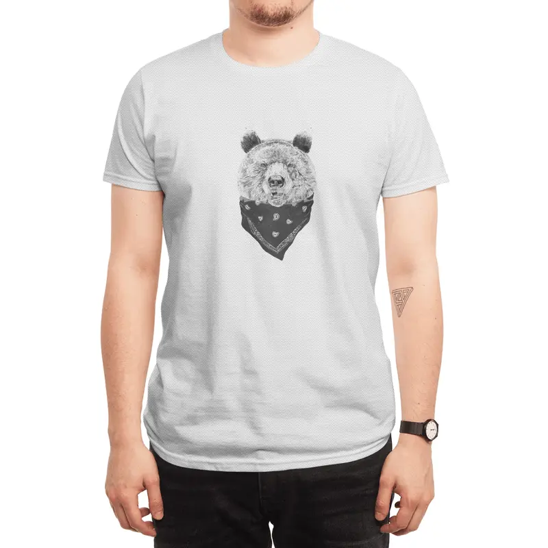 Wild bear Spor T-Shirt