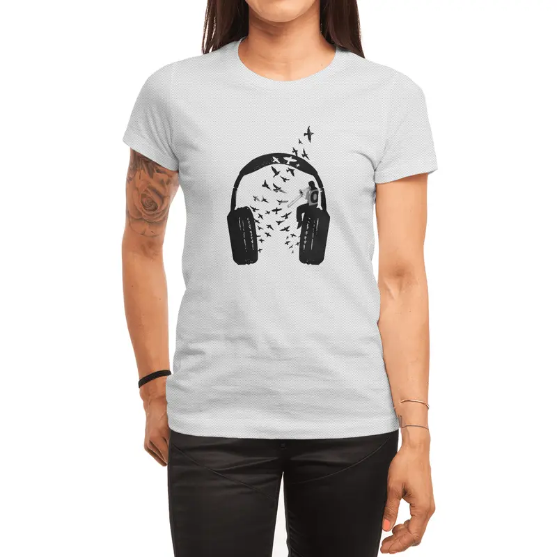 Headphone Trombone Spor T-Shirt