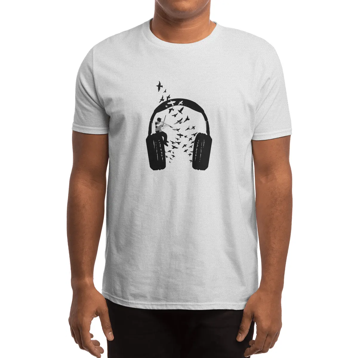 Headphone Viola Damore Spor T-Shirt