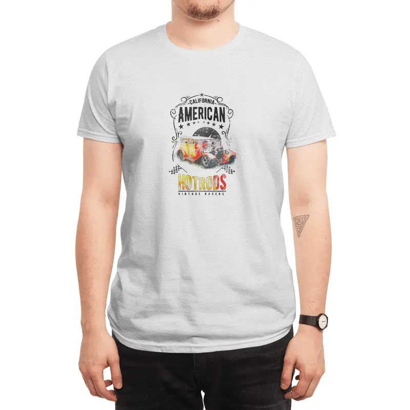 American Hot Rod Hotrod Racing Car Gift Spor T-Shirt