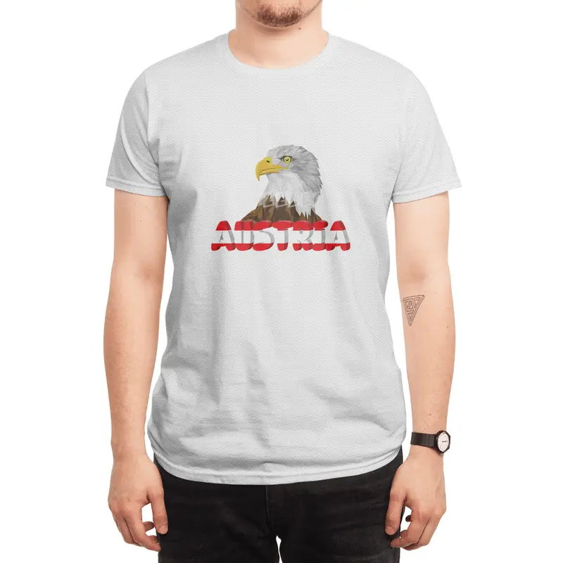 Austria Holiday Eagle Alps Mountains Gift Spor T-Shirt