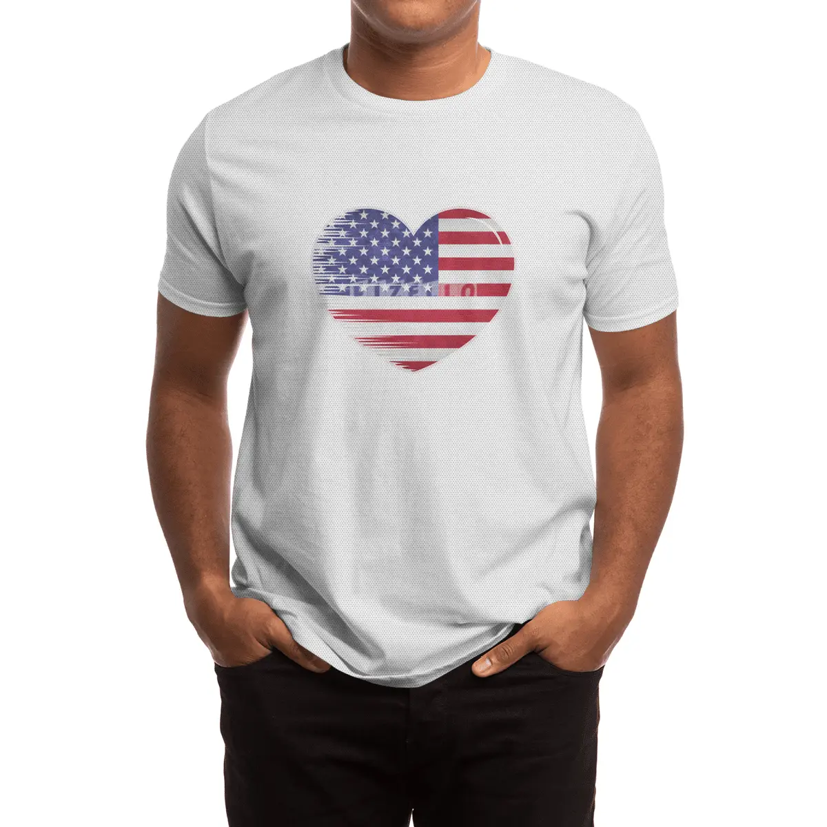 I Love America USA, My Home, My Country Spor T-Shirt