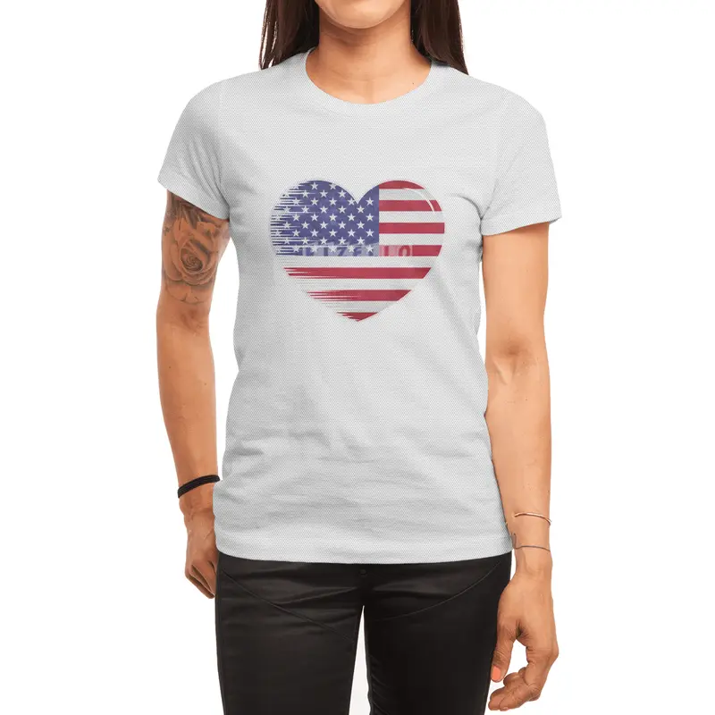 I Love America USA, My Home, My Country Spor T-Shirt