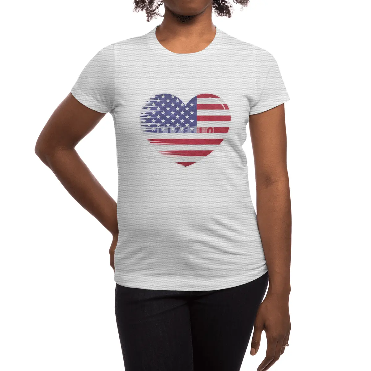 I Love America USA, My Home, My Country Spor T-Shirt