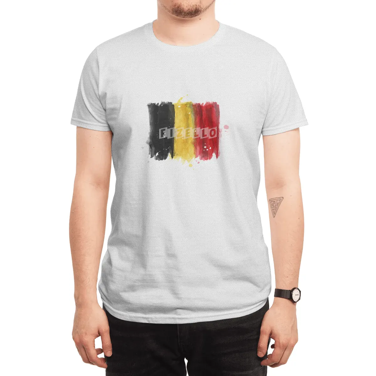 I Love Belgium, My Home, My Country Spor T-Shirt
