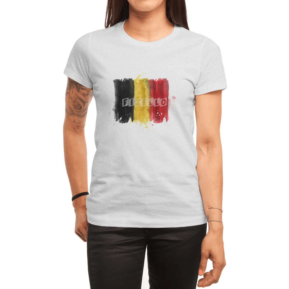 I Love Belgium, My Home, My Country Spor T-Shirt