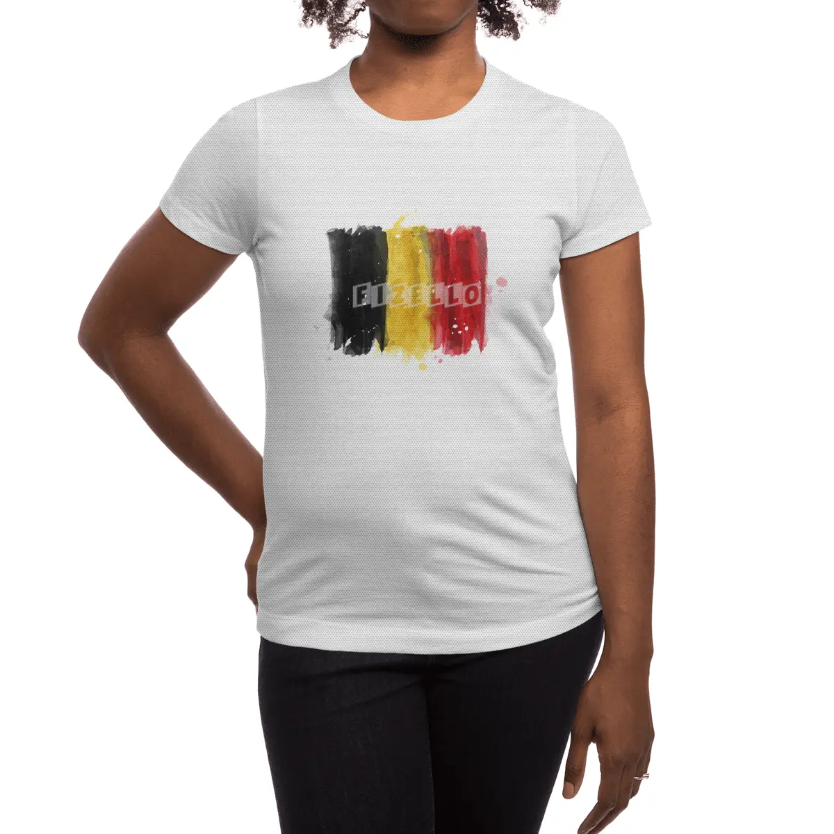 I Love Belgium, My Home, My Country Spor T-Shirt