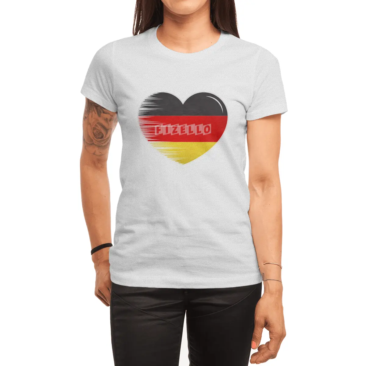 I Love Germany, My Home, My Country Spor T-Shirt
