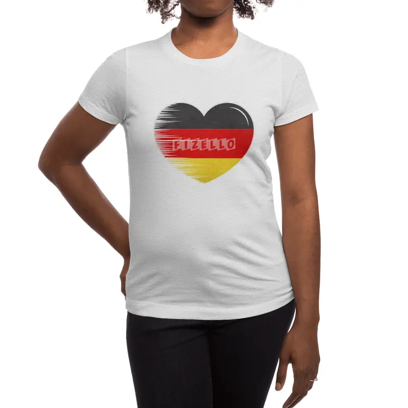 I Love Germany, My Home, My Country Spor T-Shirt