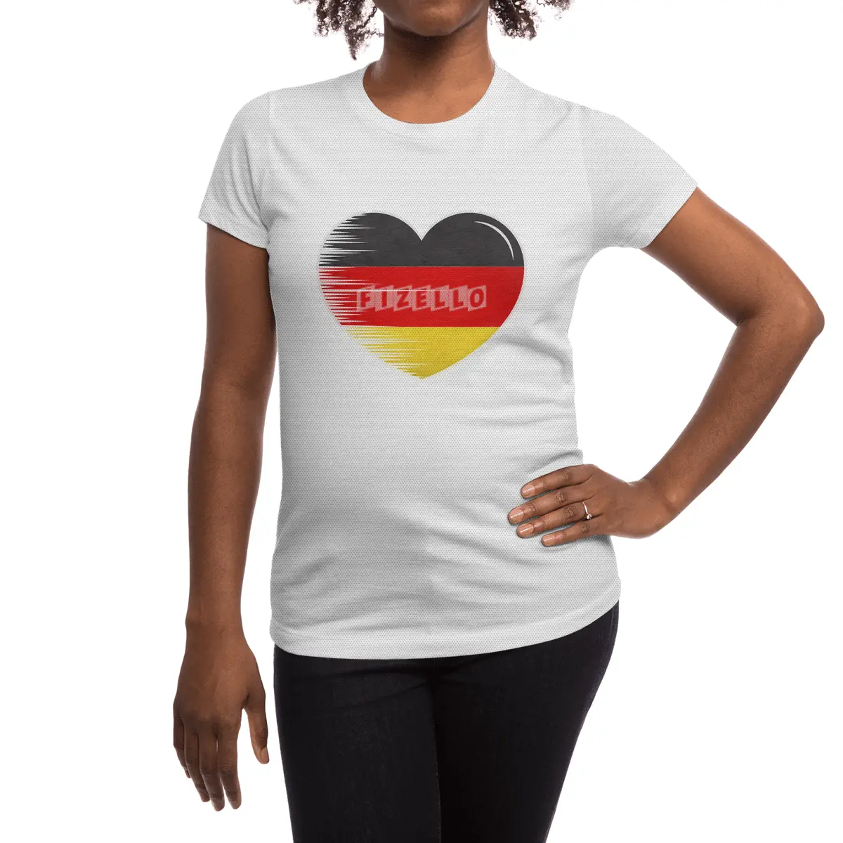 I Love Germany, My Home, My Country Spor T-Shirt