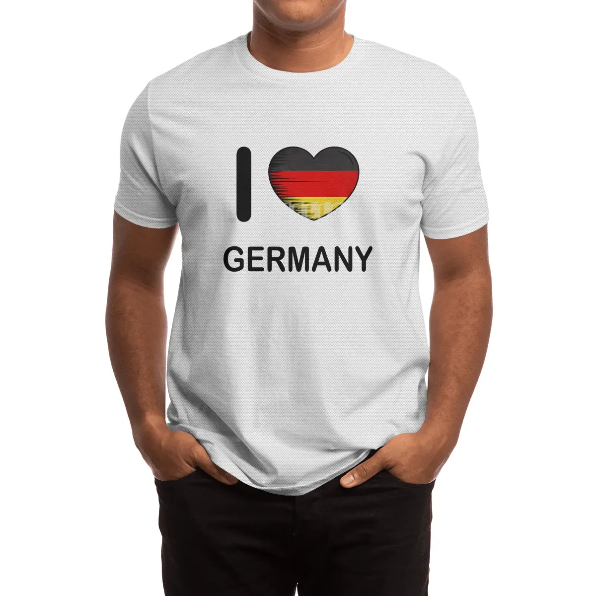 I Love Germany, My Home, My Country Spor T-Shirt