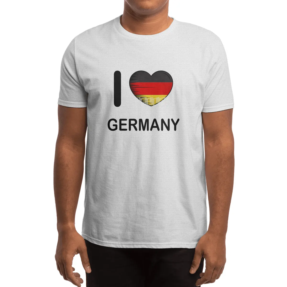I Love Germany, My Home, My Country Spor T-Shirt