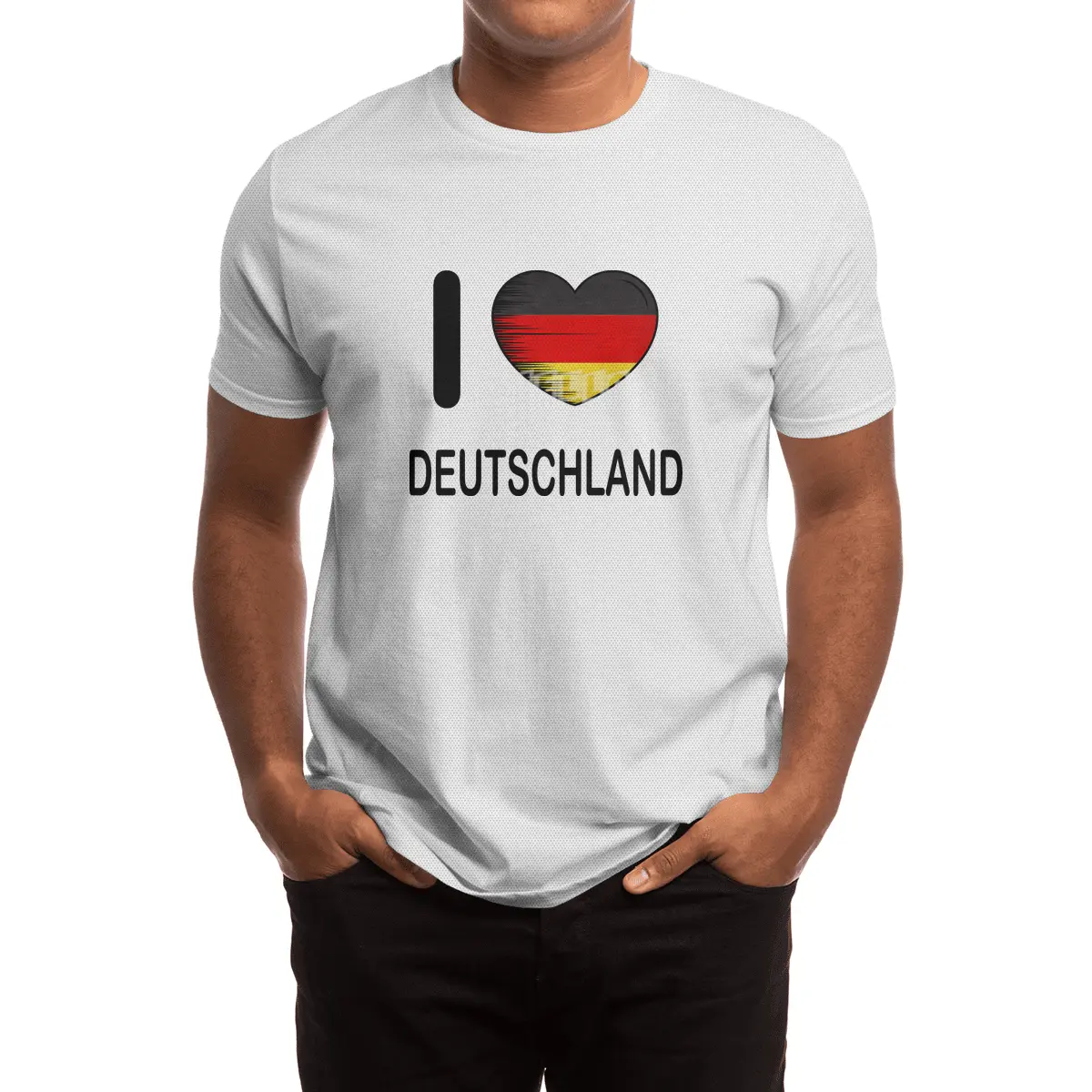I Love Germany, My Home, My Country Spor T-Shirt