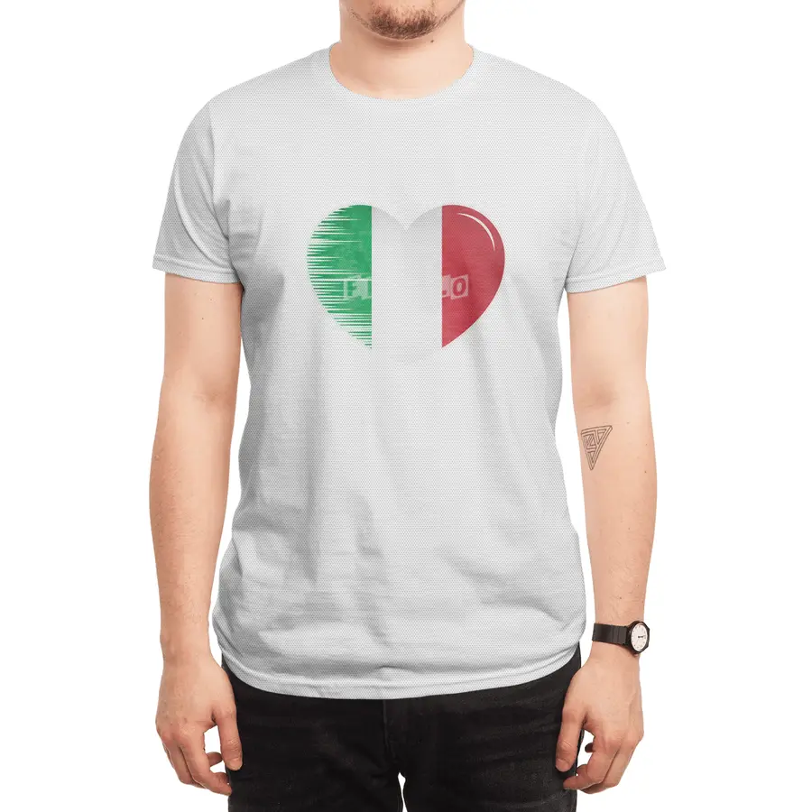 I Love Italy, My Home, My Country Spor T-Shirt