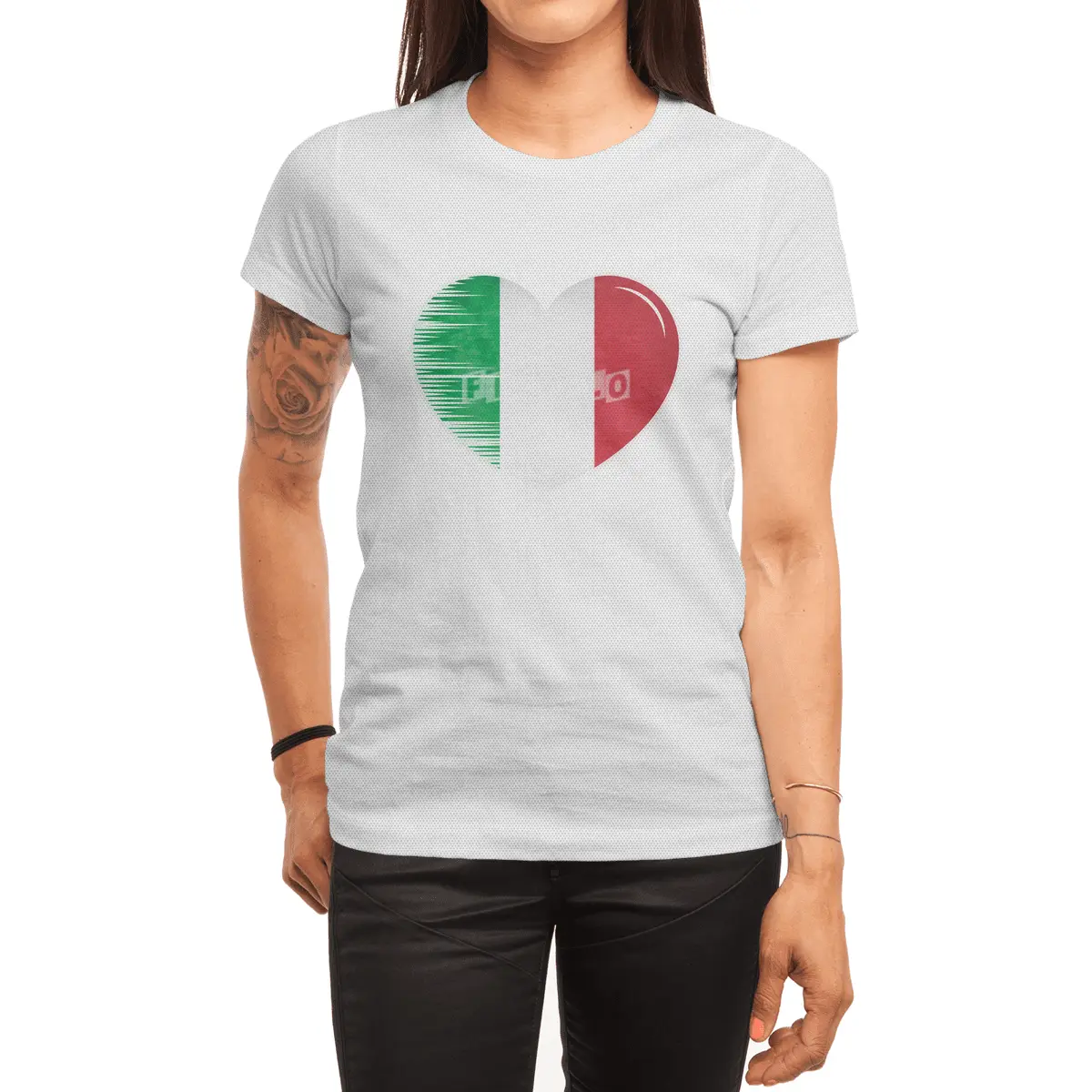 I Love Italy, My Home, My Country Spor T-Shirt
