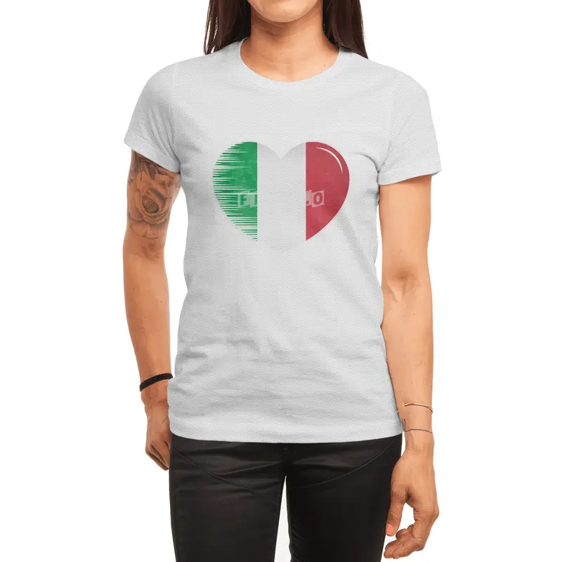 I Love Italy, My Home, My Country Spor T-Shirt