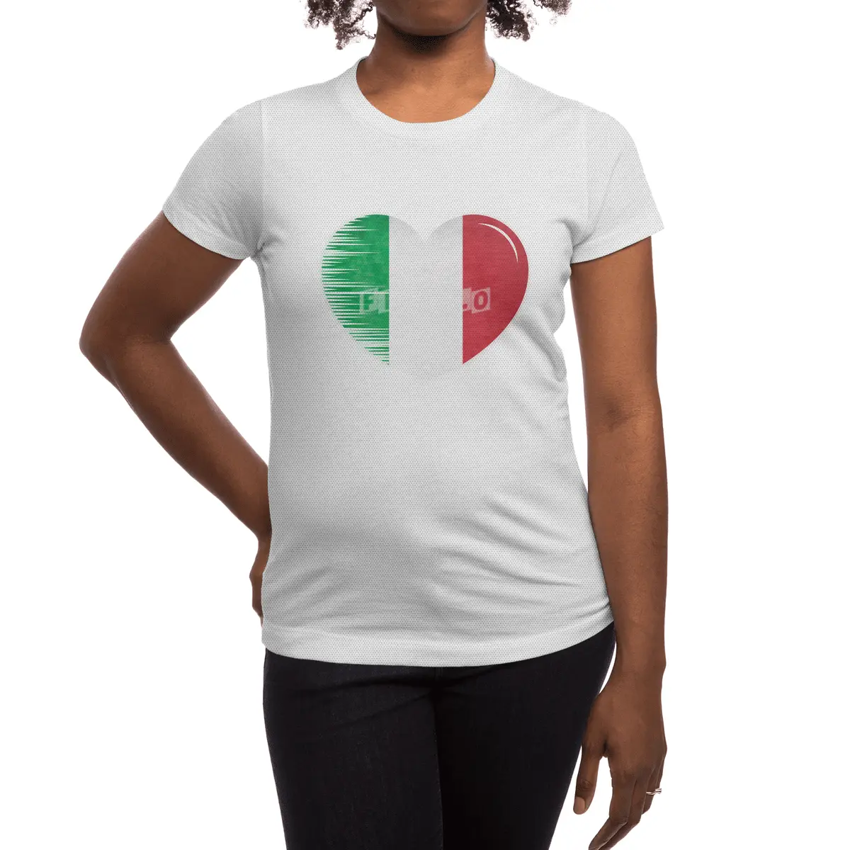 I Love Italy, My Home, My Country Spor T-Shirt