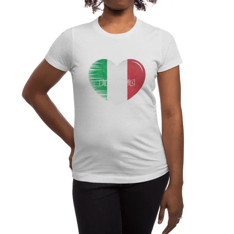 I Love Italy, My Home, My Country Spor T-Shirt