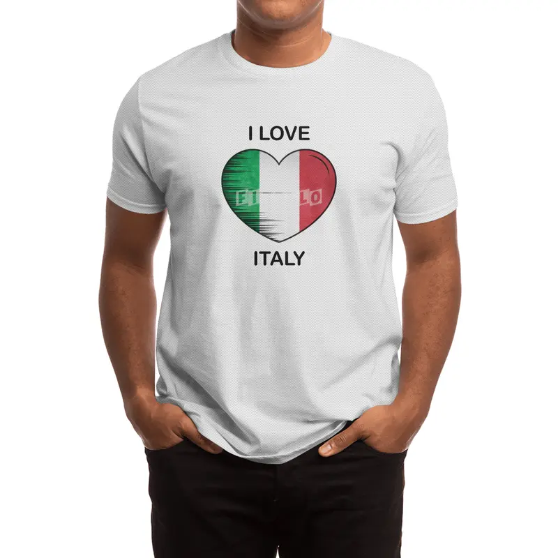 I Love Italy, My Home, My Country Spor T-Shirt
