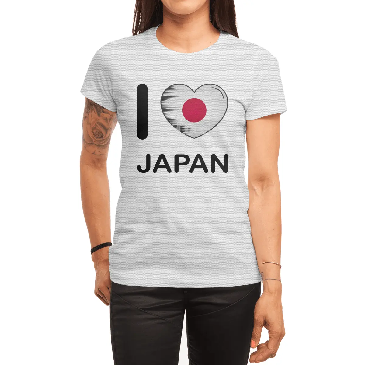 I Love Japan, My Home, My Country Spor T-Shirt