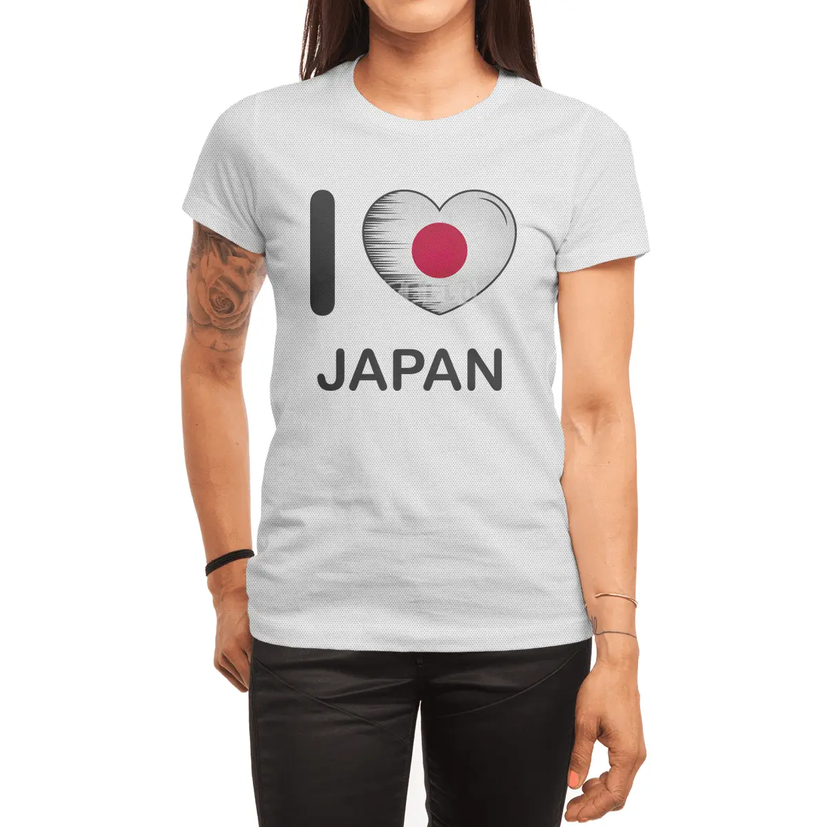 I Love Japan, My Home, My Country Spor T-Shirt
