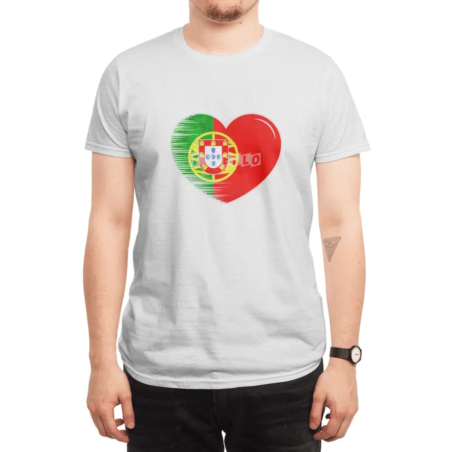 I Love Portugal, My Home, My Country Spor T-Shirt
