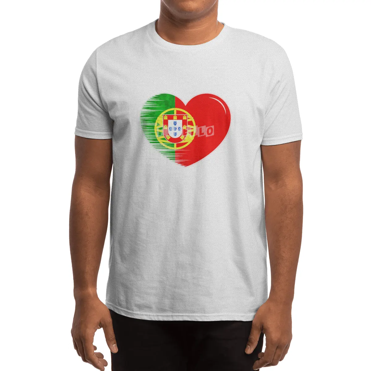 I Love Portugal, My Home, My Country Spor T-Shirt