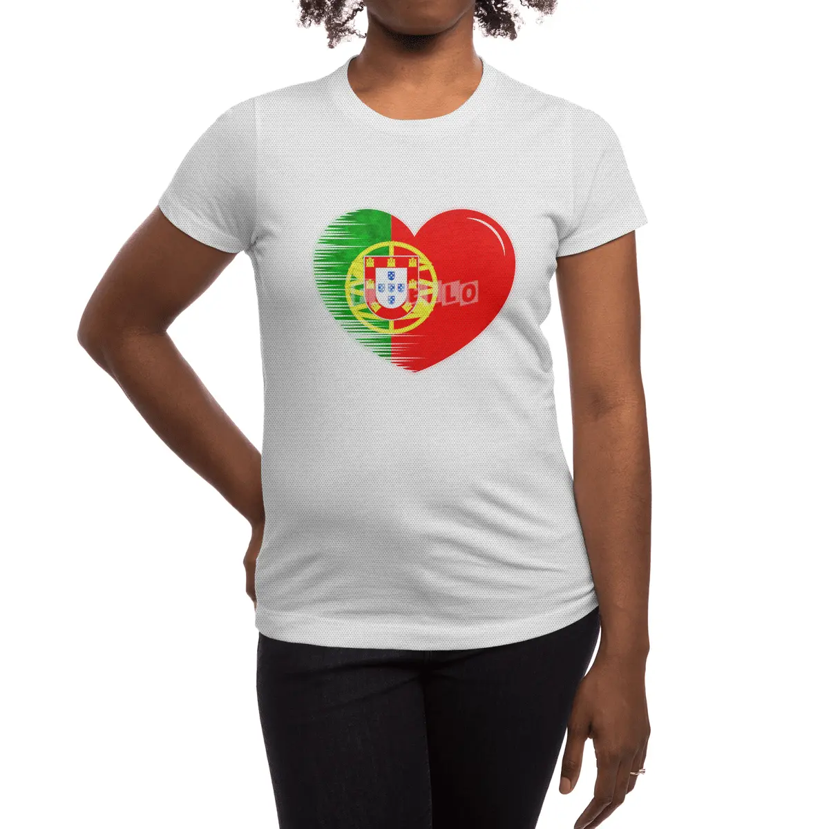 I Love Portugal, My Home, My Country Spor T-Shirt