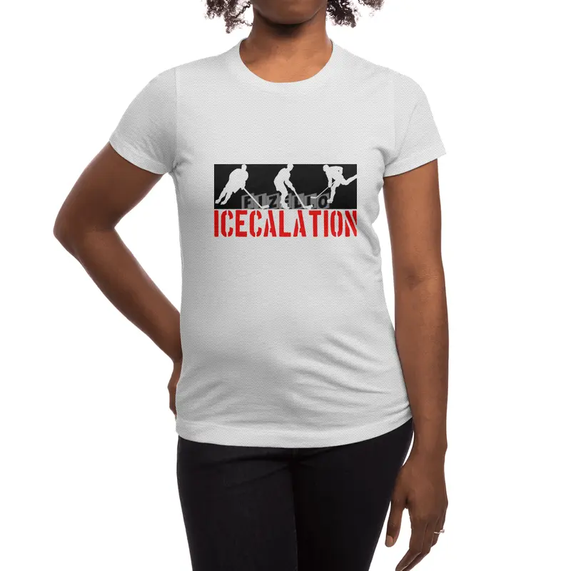 Ice Hockey, Icehockey Spor T-Shirt
