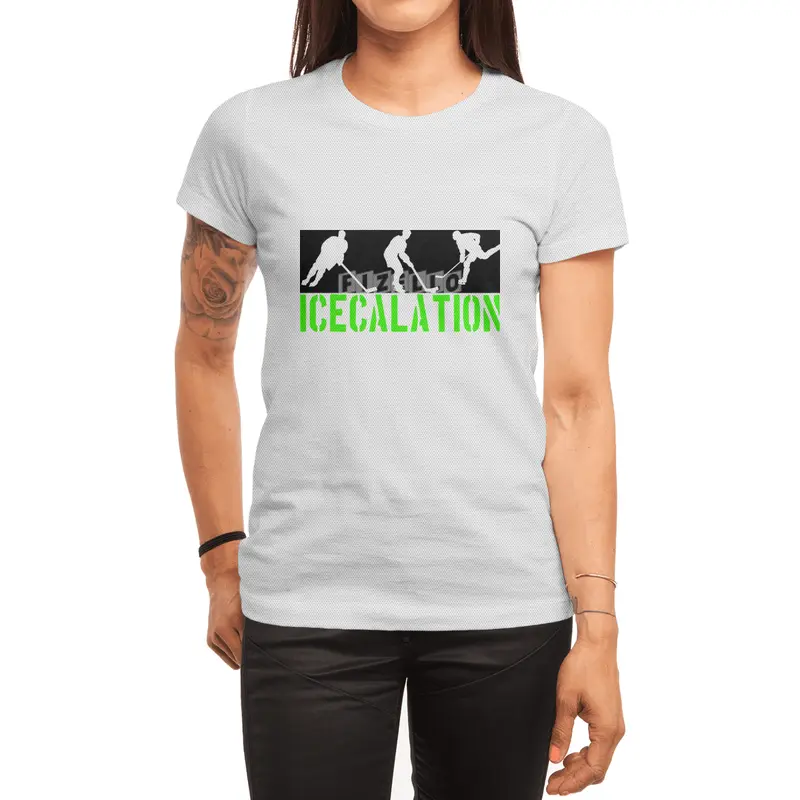 Ice Hockey, Icehockey Coach Trainer Fan Player Spor T-Shirt
