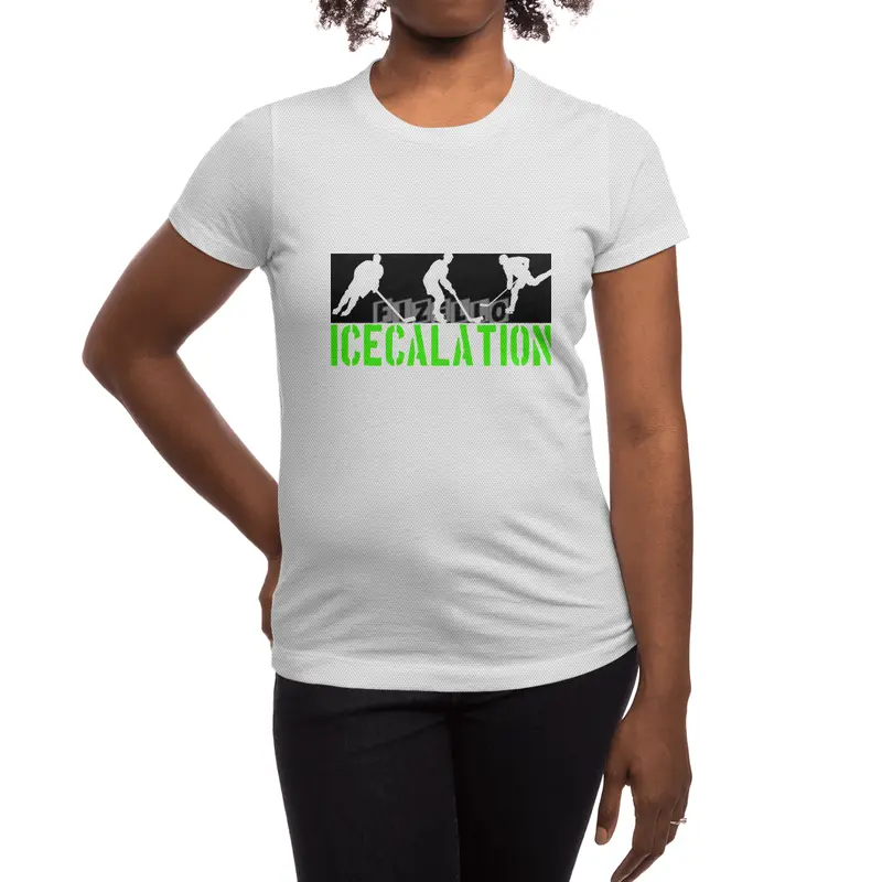 Ice Hockey, Icehockey Coach Trainer Fan Player Spor T-Shirt