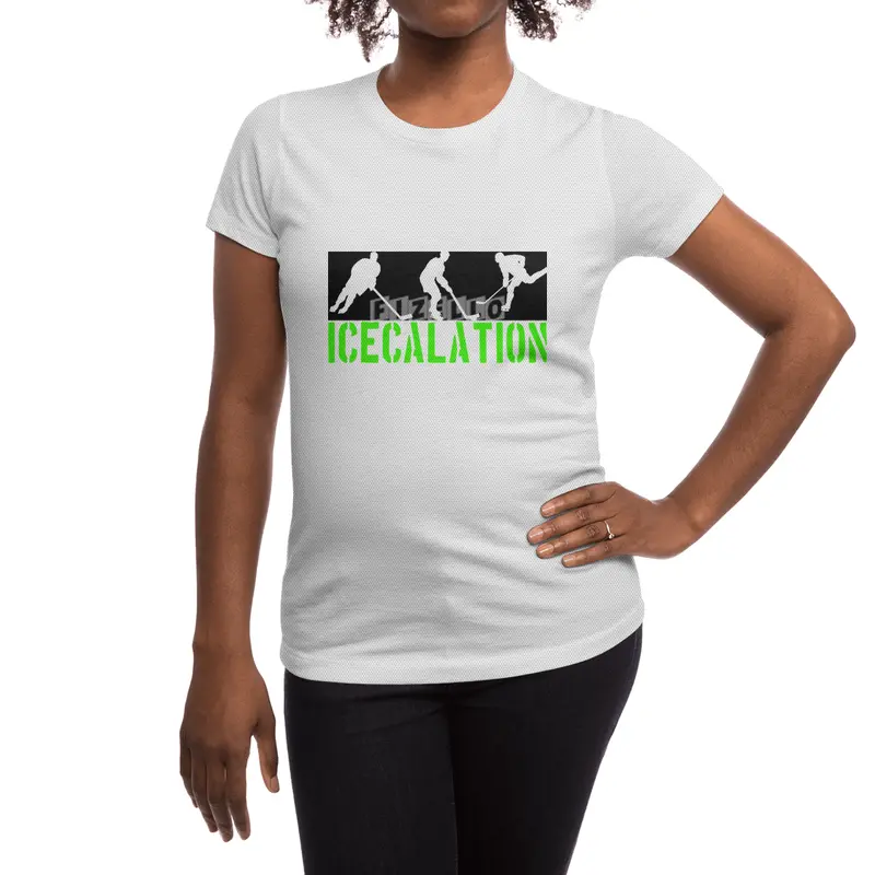 Ice Hockey, Icehockey Coach Trainer Fan Player Spor T-Shirt
