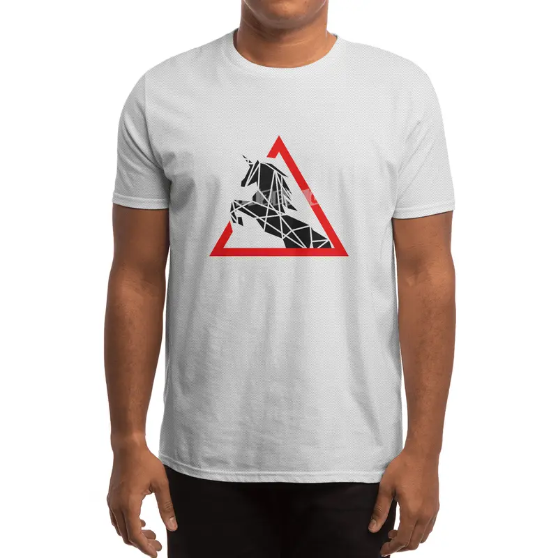 Funny Beautiful Unicorn Road Sign Shirt Spor T-Shirt
