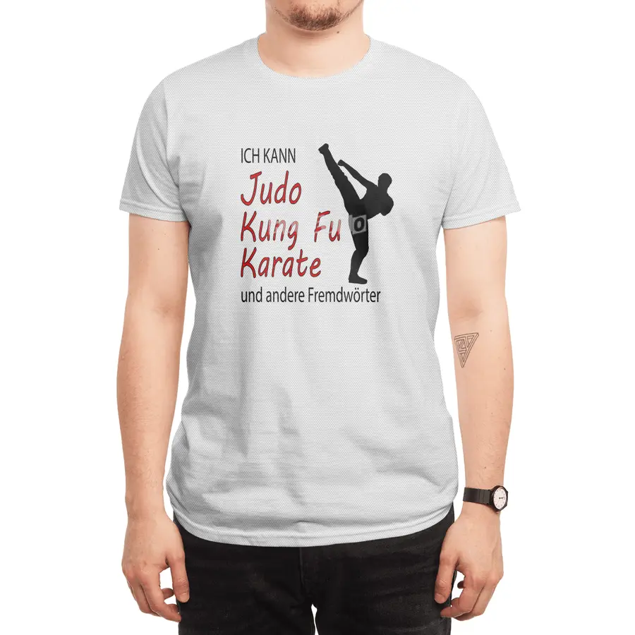 Funny Judo Kung Fu Card Martial Arts Gift Spor T-Shirt