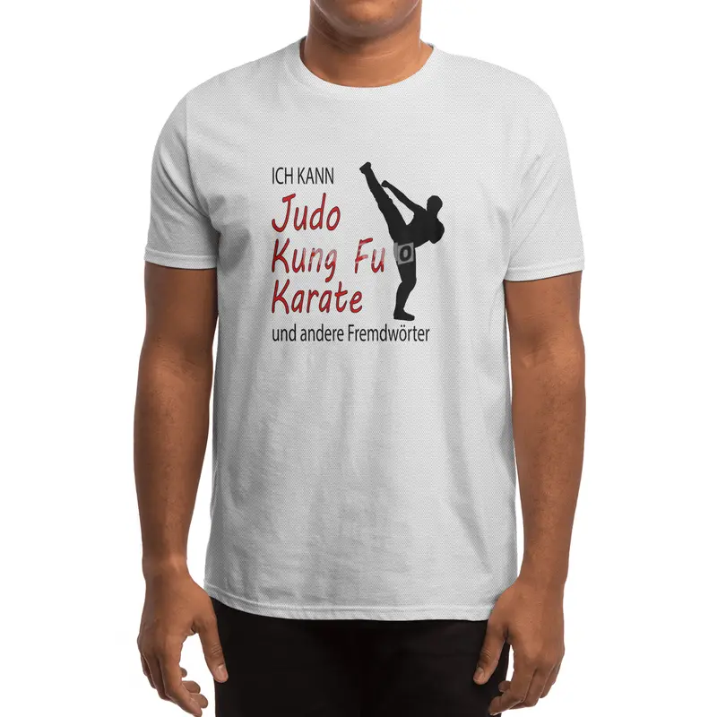 Funny Judo Kung Fu Card Martial Arts Gift Spor T-Shirt