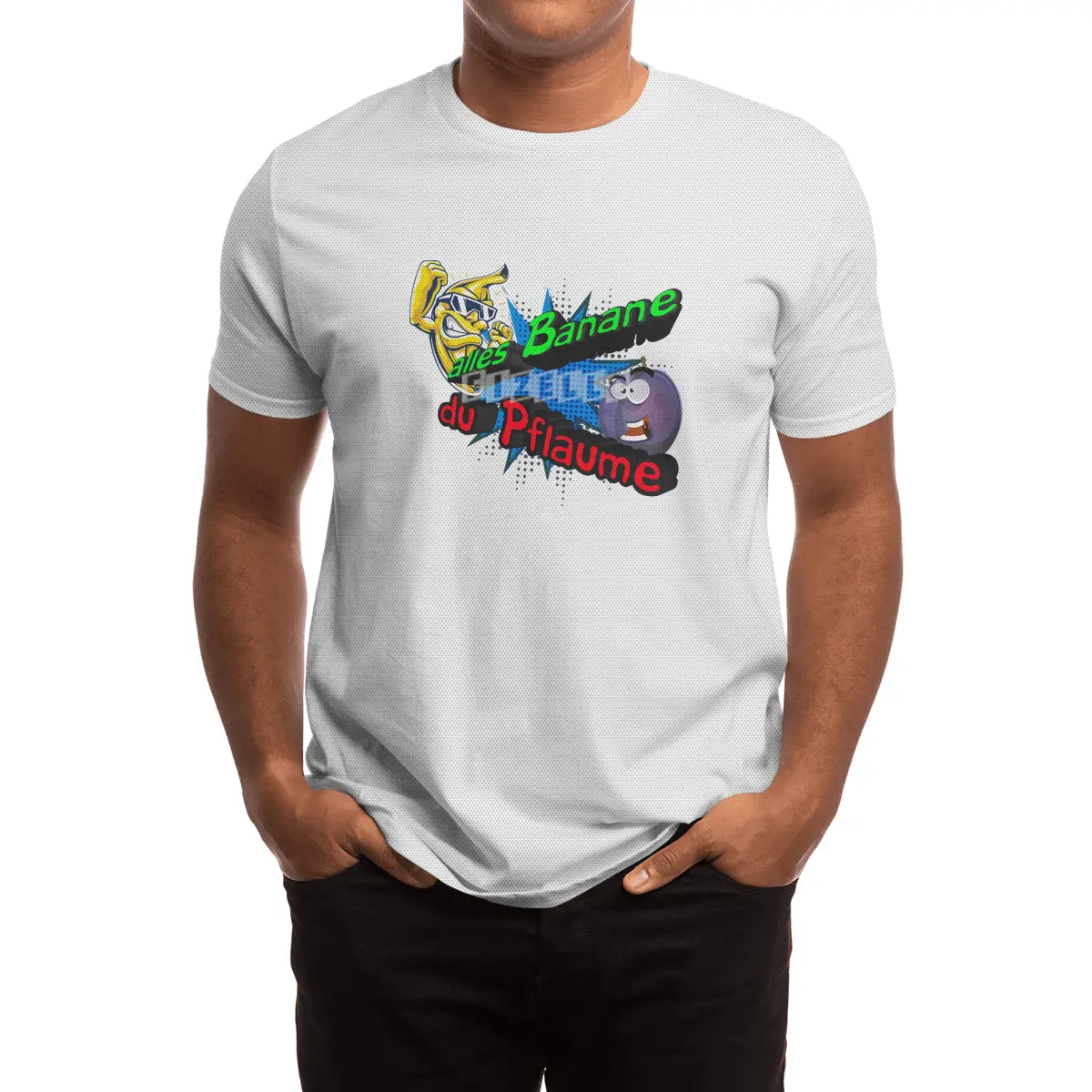 Funny Saying Banana Summer Vegan Vegetarian Spor T-Shirt