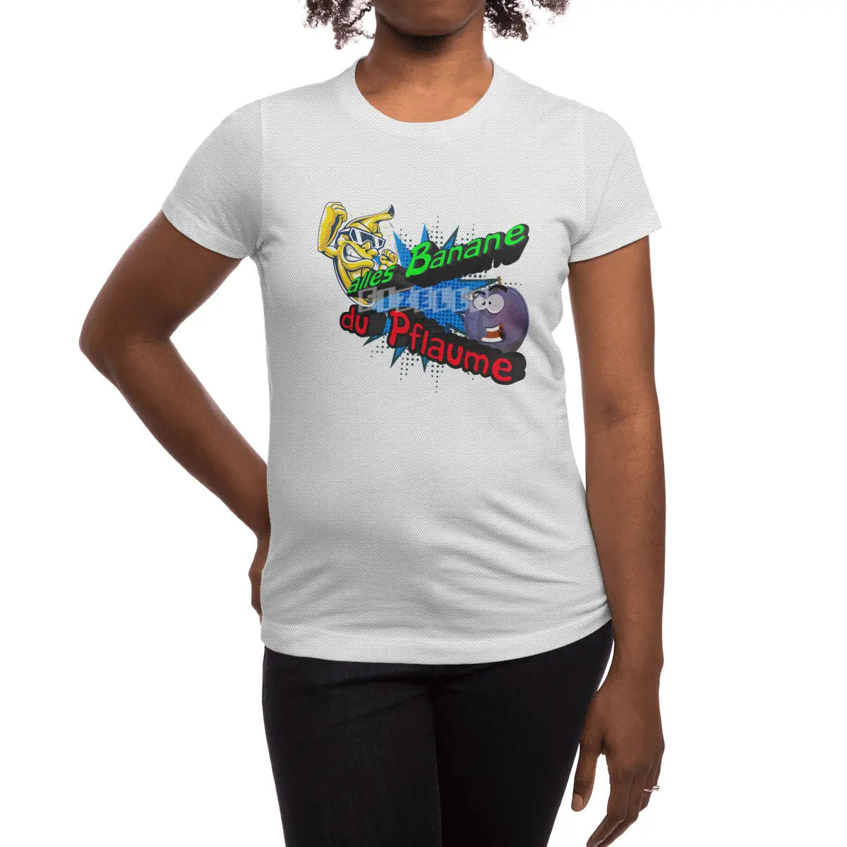 Funny Saying Banana Summer Vegan Vegetarian Spor T-Shirt