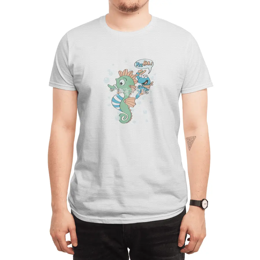 Funny Seahorse Kids Gift Birthday Spor T-Shirt