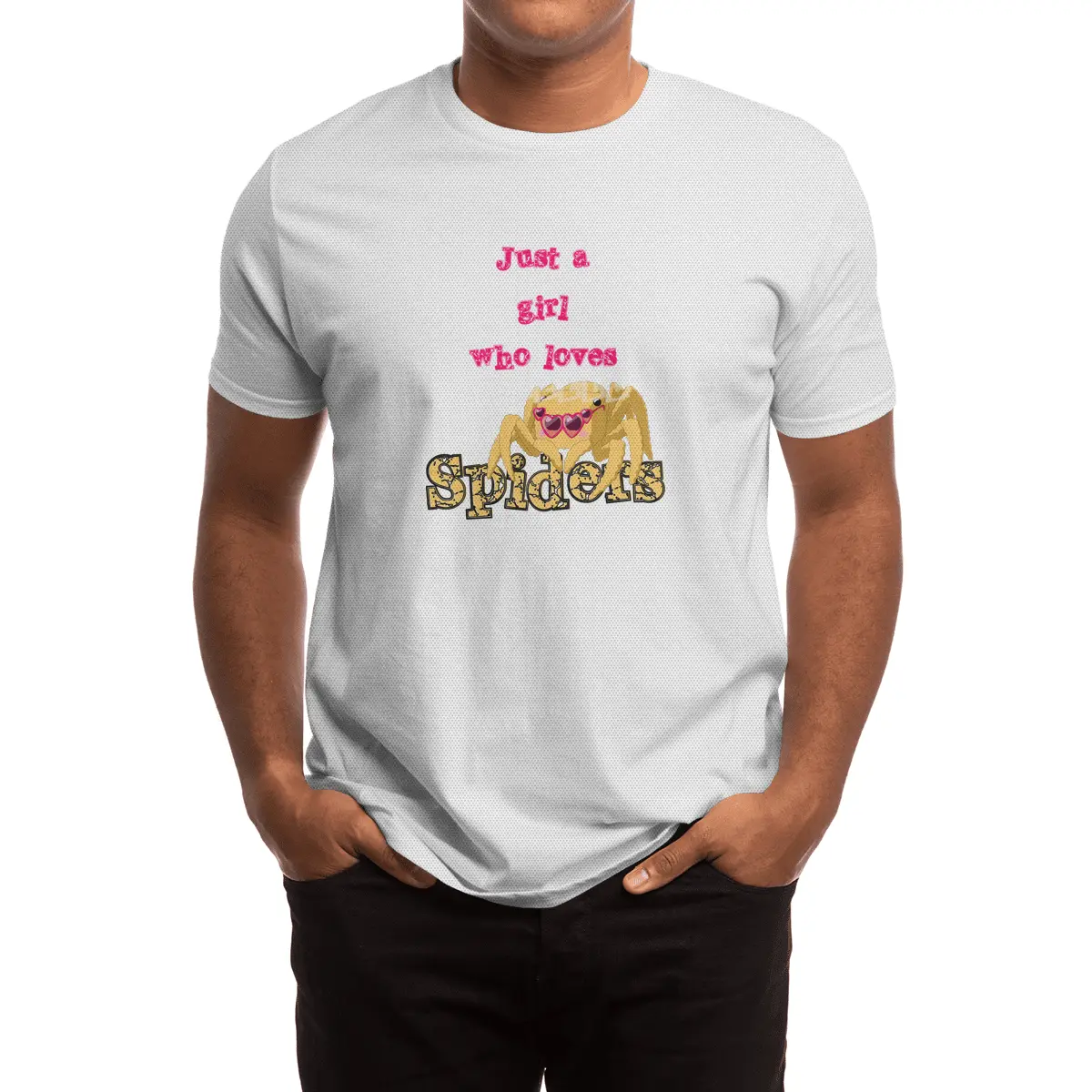 Girl Loves Spiders! Tarantula Gift For Women Spor T-Shirt