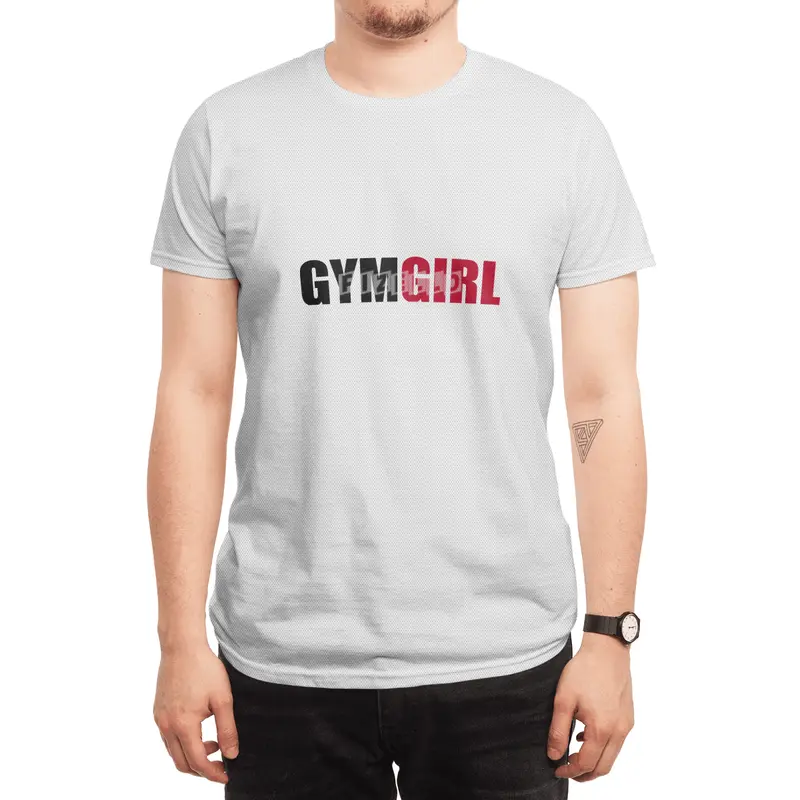 Gym Fitness Girl Bodybuilding Training Workout Spor T-Shirt